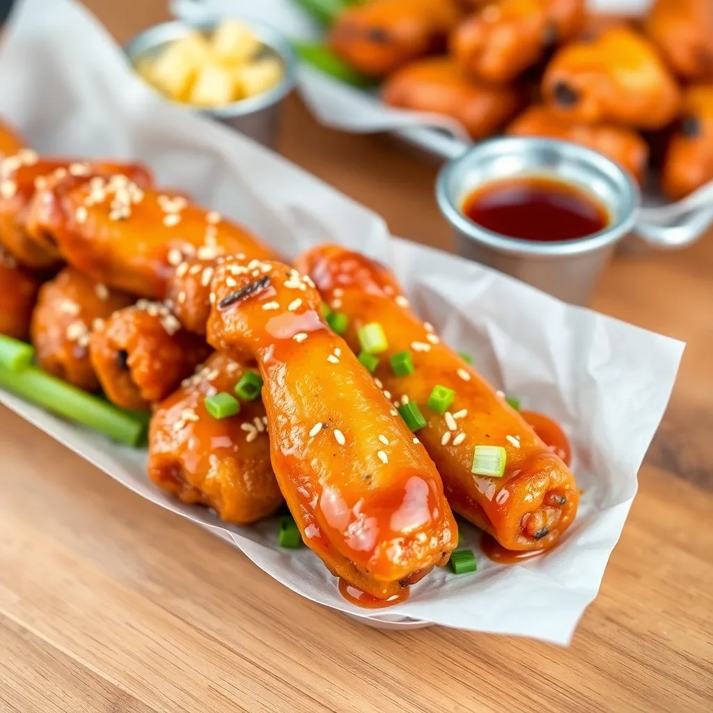 Honey Garlic Wings